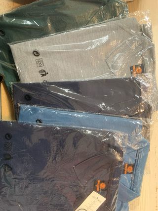 Camisa Polo Manga Larga Hombre Verde