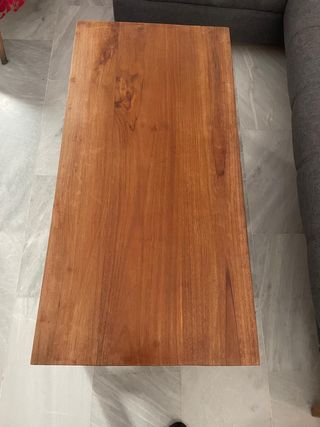 Mesa de centro de madera maciza