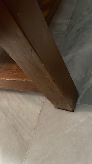 Mesa de centro de madera maciza