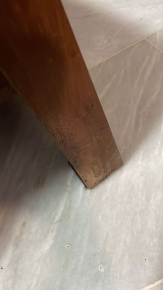 Mesa de centro de madera maciza