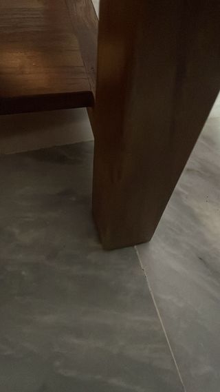 Mesa de centro de madera maciza