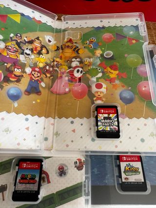 Juegos Nintendo Switch: Mario, Kirby y Party