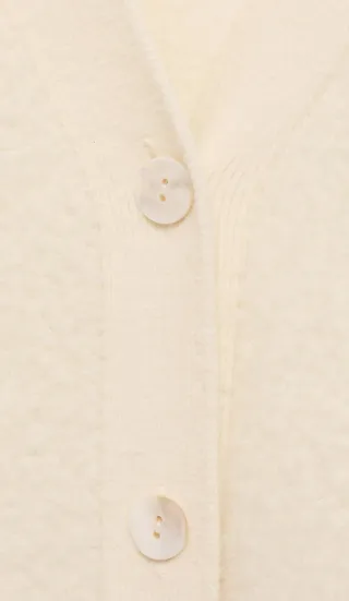 Cárdigan efecto pelo suave