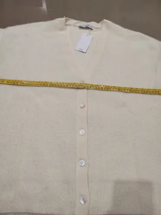 Cárdigan efecto pelo suave