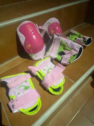 Patines en línea infantiles rosas Oxelo