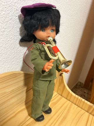 Muñeca Colección Militar Legión con Corneta 70/80