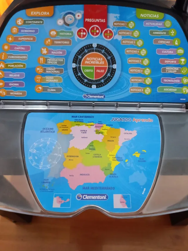 Globo Interactivo Clementoni Exploramundo