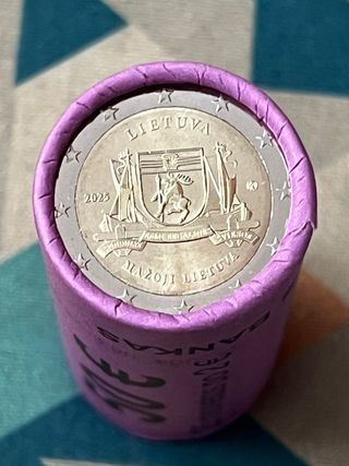 2€ LITUANIA REGIONES ETNOGRÁFICAS "LITUANIA MENOR"