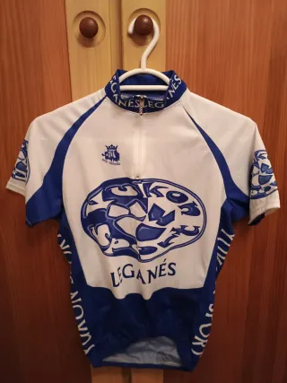 Maillot Ciclismo Leganés Blanco y Azul