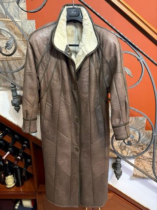 Cappotto Montone shearling  Pelle firmato christ