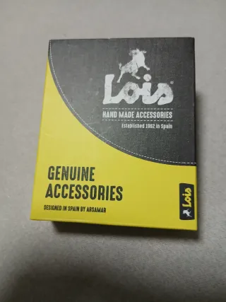 Monedero piel marrón Lois