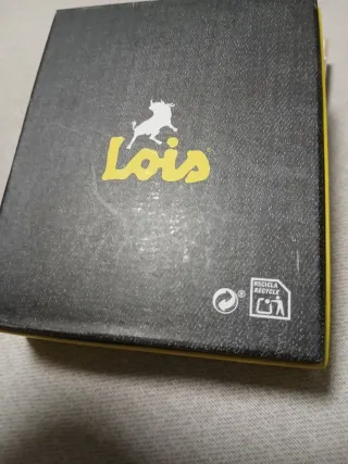 Monedero piel marrón Lois