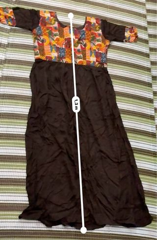 Vestido africano Wax multicolor