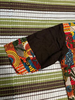 Vestido africano Wax multicolor