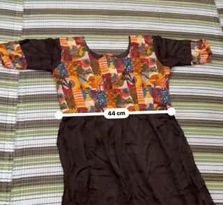 Vestido africano Wax multicolor