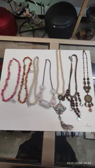 Lotto di 7 collane nuove