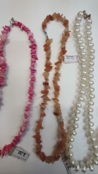 Lotto di 7 collane nuove