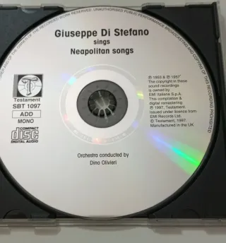 Giuseppe Di Stefano - Neapolitan Songs