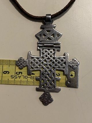 Cruz Plata Primera Calidad Articulada