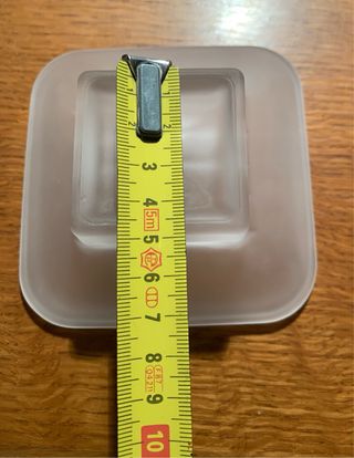 Portasapone in vetro satinato