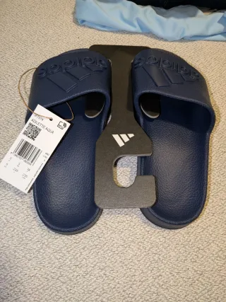 Chanclas Adidas Adilette Aqua Azul Talla 38