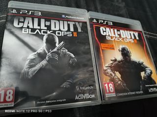 PS3 Call of Duty Black Ops II e III + Zombies