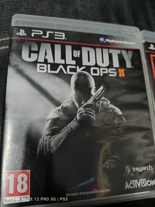PS3 Call of Duty Black Ops II e III + Zombies