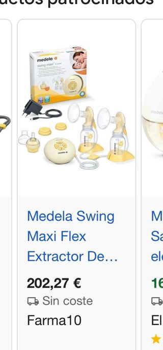 Sacaleches Doble Medela Swing Maxi