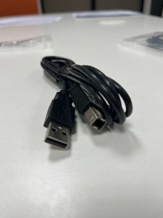 Cable USB Impresora Negro