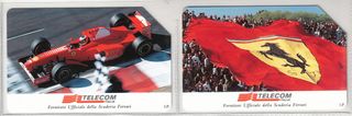 Schede Telef. "FERRARI, l'Italia che si afferma"