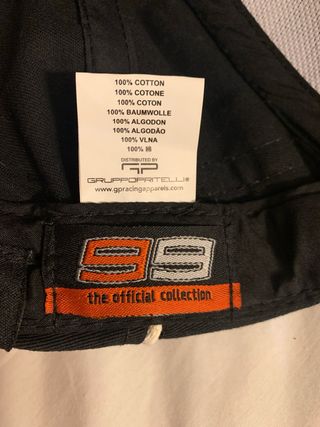 Gorra Jorge Lorenzo 99 Negra Roja Blanca