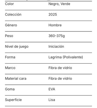 Pala de pádel Siux Beat Hybrid 2