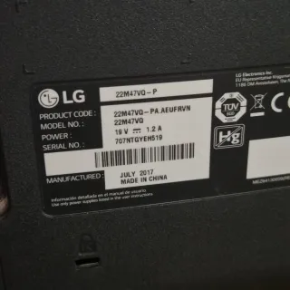 Monitor LG Negro