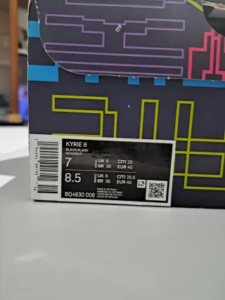 Nike Kyrie Zapatillas Negras Multicolor