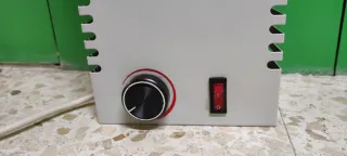 Estufa de pared metal/plástico