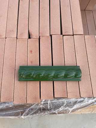 Trenzas de cerámica esmaltadas