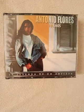 Antonio Flores 2CD+1DVD La Leyenda de un Artista