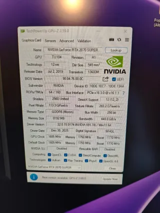 RTX 2070 Super Founders Edition