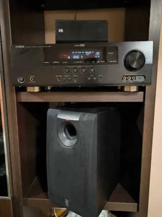 Home Cinema Yamaha 5.1 Negro