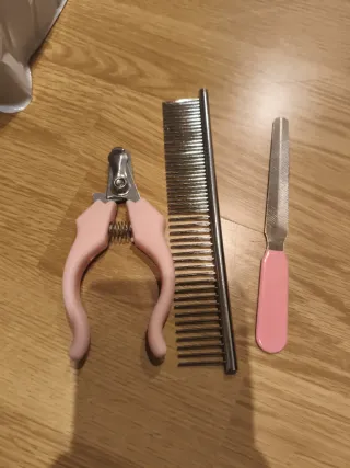 Cortapelos para perro con accesorios