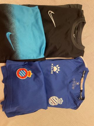 Conjunto RCD Espanyol niño Kelme T4