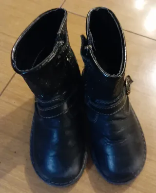 Stivaletti neri bambina tg 23