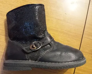 Stivaletti neri bambina tg 23