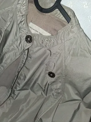 Chaqueta tipo gabardina Purificación García verde