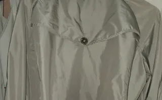 Chaqueta tipo gabardina Purificación García verde