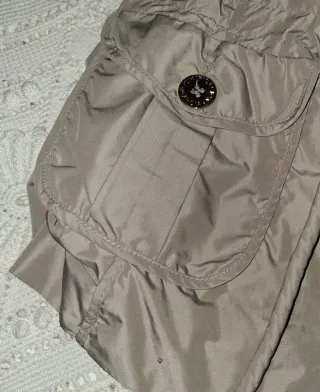 Chaqueta tipo gabardina Purificación García verde