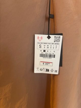 Vestido lencero rosa nude