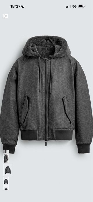 Chaqueta bomber reversible