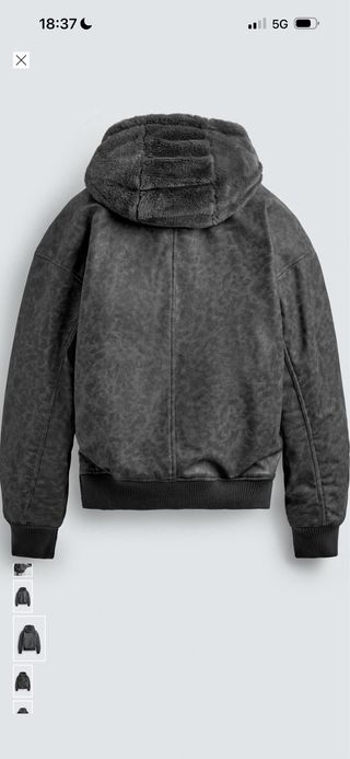 Chaqueta bomber reversible