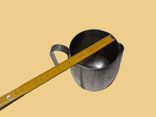 Lattiera in acciaio inox